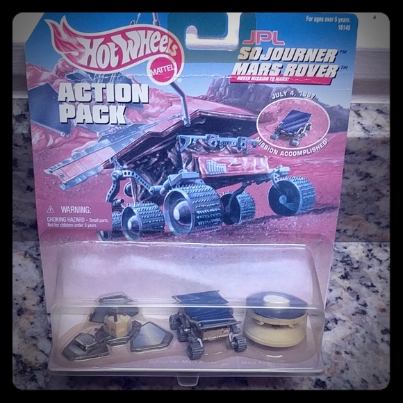 hot wheels jpl sojourner mars rover
